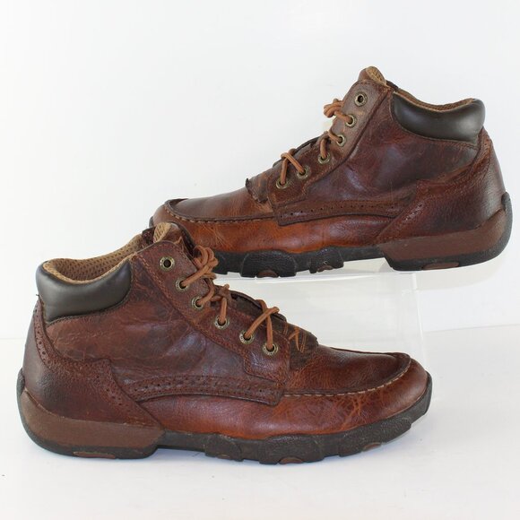 Twisted X Western Leather Workboot Mens (US 8.5/EU 42) - Picture 3 of 9